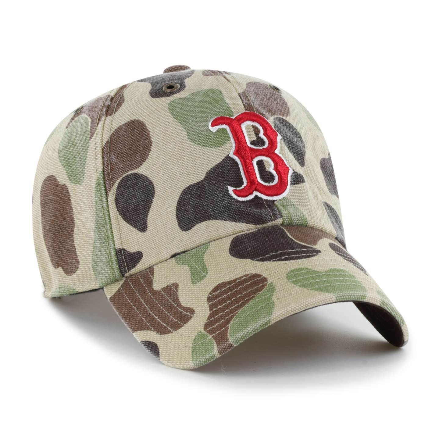 Бейсболка '47 Boston Red Sox Camo Clean Up для Carhartt, цвет: Камуфляжный — фото 4