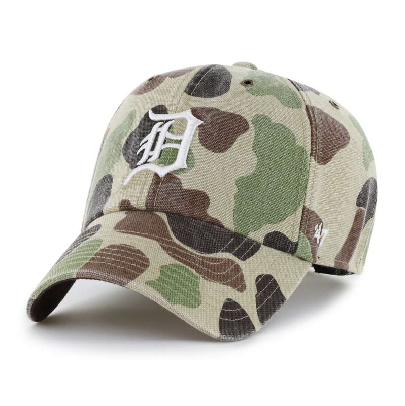 Carhartt  1972 Duck Camo Detroit Tigers '47 Camo Clean Up