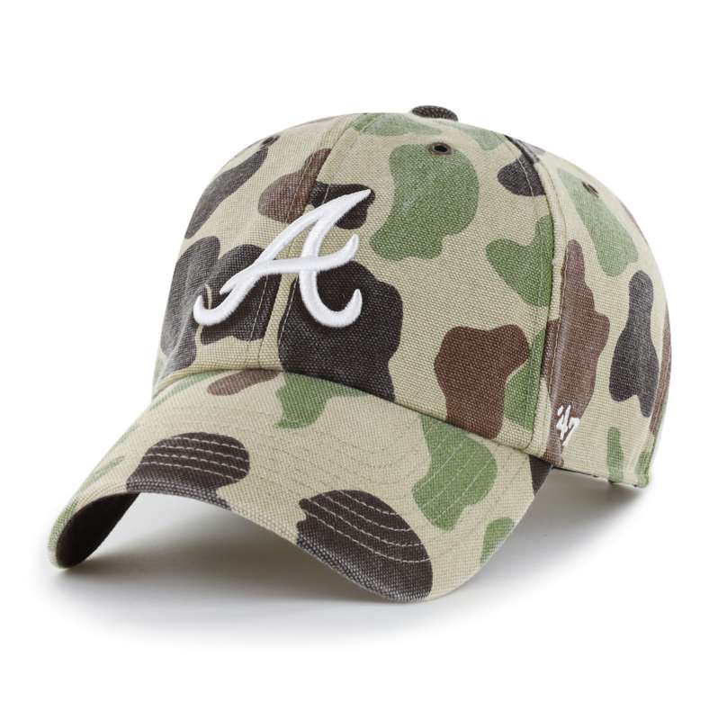 Carhartt  1972 Duck Camo Atlanta Braves '47 Camo Clean Up