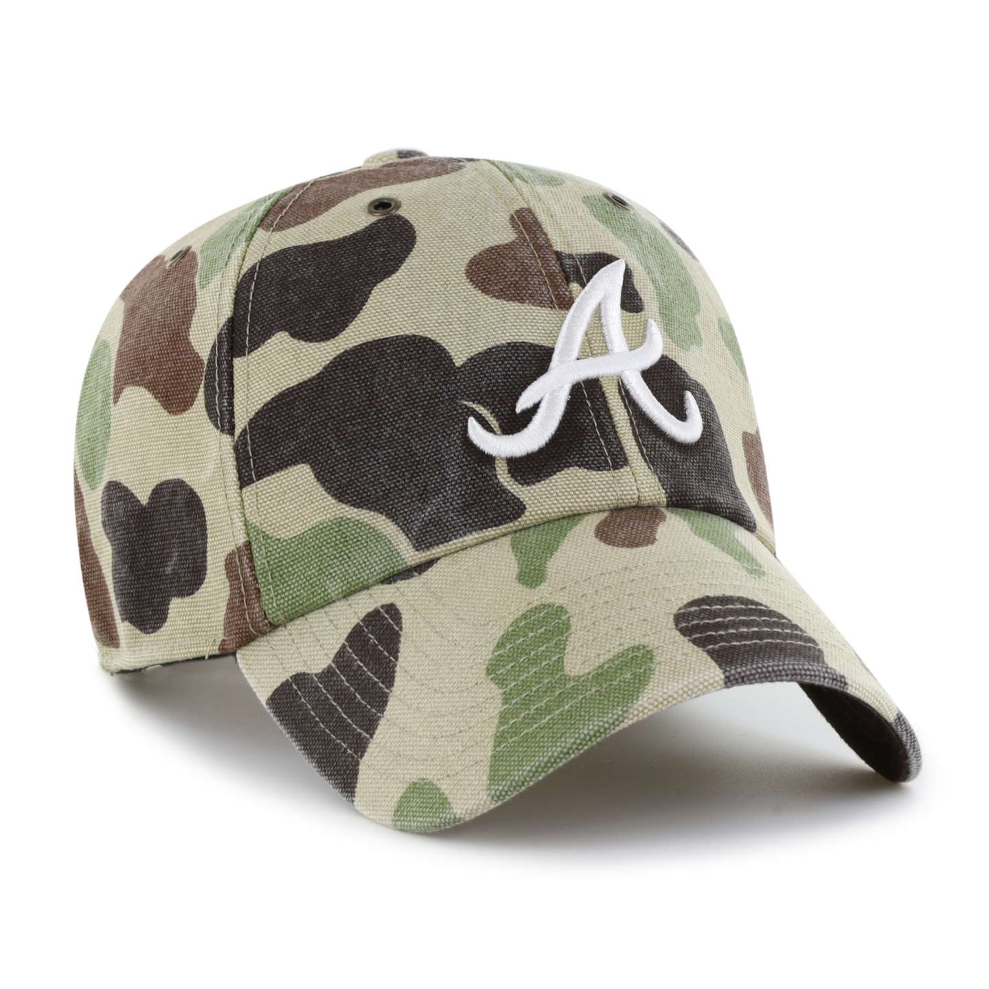 Бейсболка '47 Atlanta Braves Camo Clean Up для Carhartt, цвет: Камуфляжный — фото 4