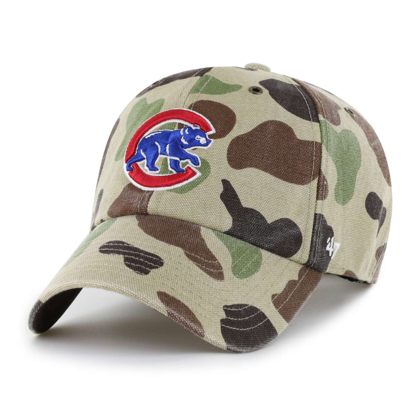 Бейсболка '47 Chicago Cubs Camo Clean Up для Carhartt, цвет: Камуфляжный — фото 1