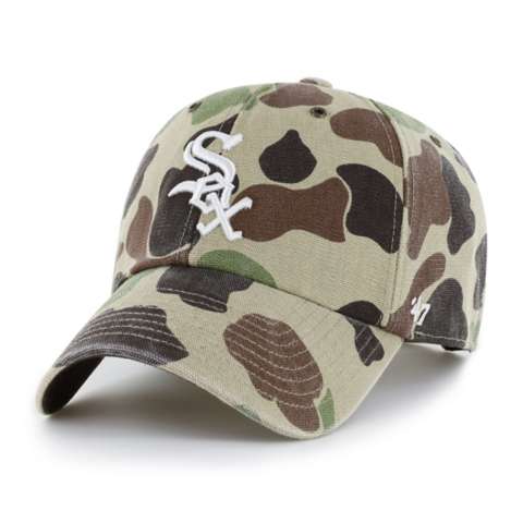 Бейсболка '47 Chicago White Sox Camo Clean Up для Carhartt, цвет: Камуфляжный