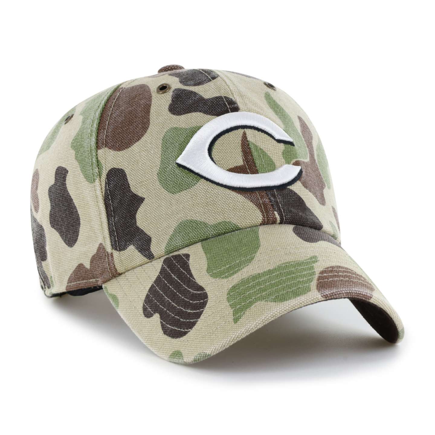 Бейсболка '47 Cincinnati Reds Camo Clean Up для Carhartt, цвет: Камуфляжный — фото 4