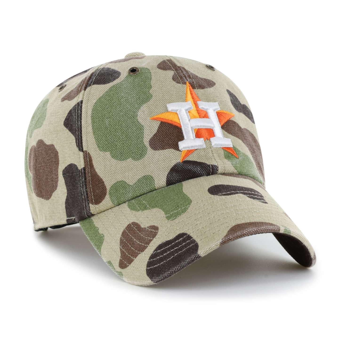 Мужская бейсболка '47 Houston Astros Camo Clean Up для Carhartt, цвет: Камуфляжный — фото 4