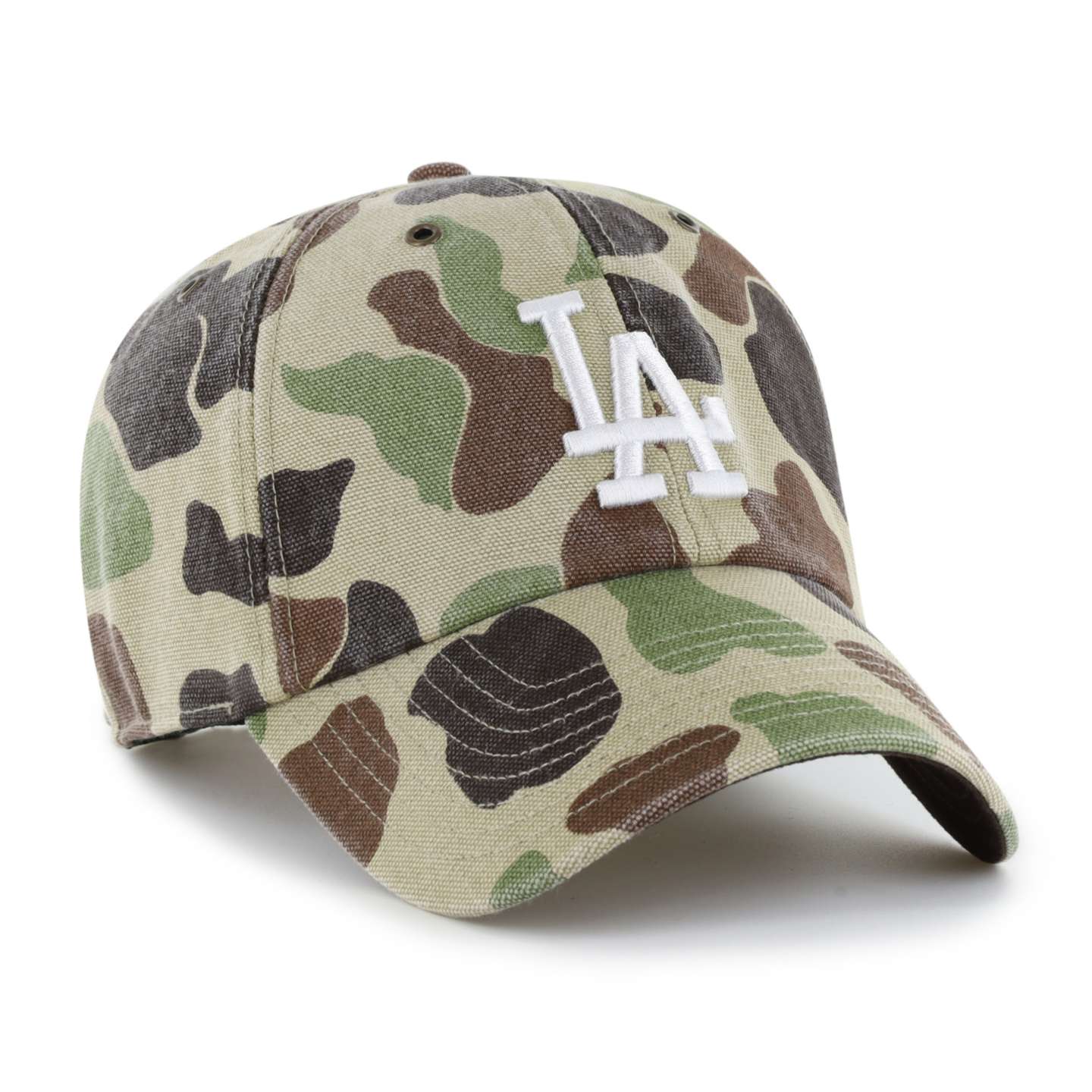 Мужская бейсболка '47 Los Angeles Dodgers Camo Clean Up для Carhartt, цвет: Камуфляжный — фото 4