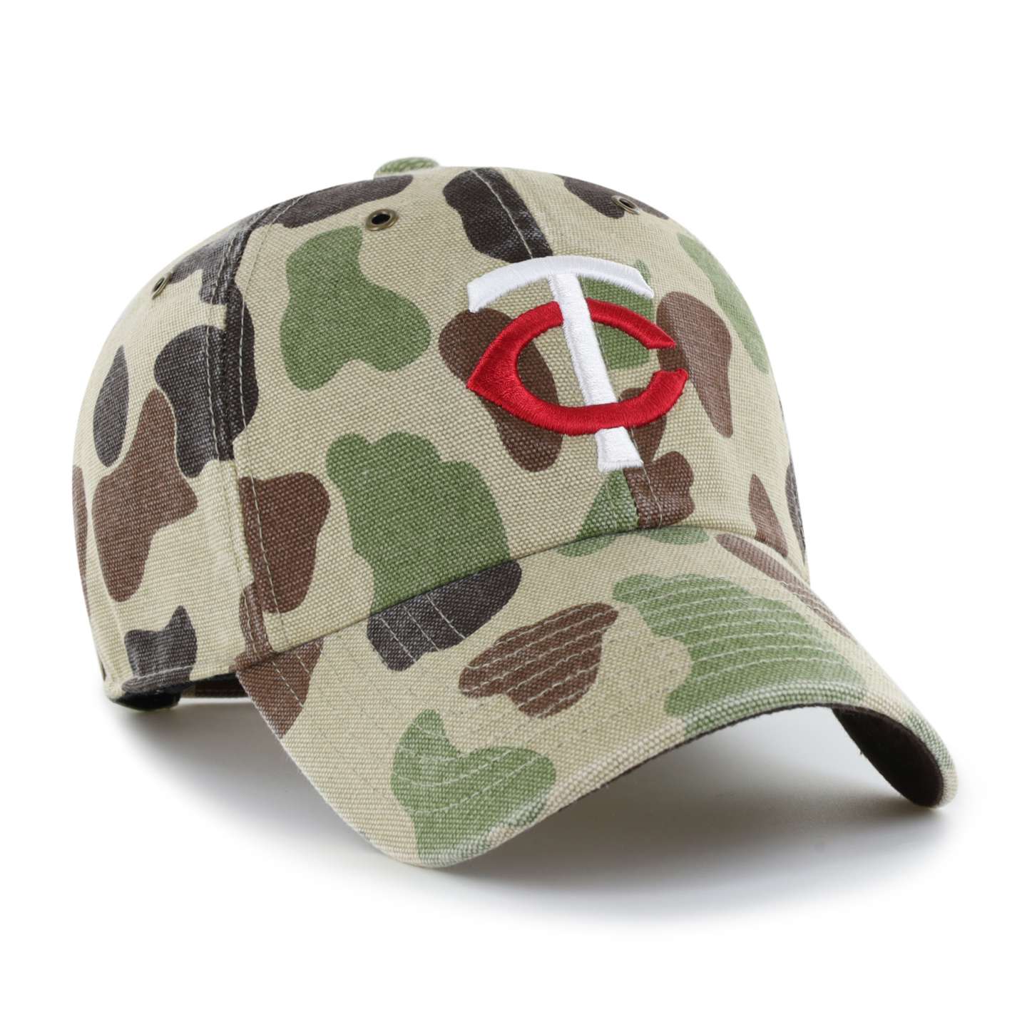 Мужская бейсболка '47 Minnesota Twins Camo Clean Up для Carhartt, цвет: Камуфляжный — фото 4