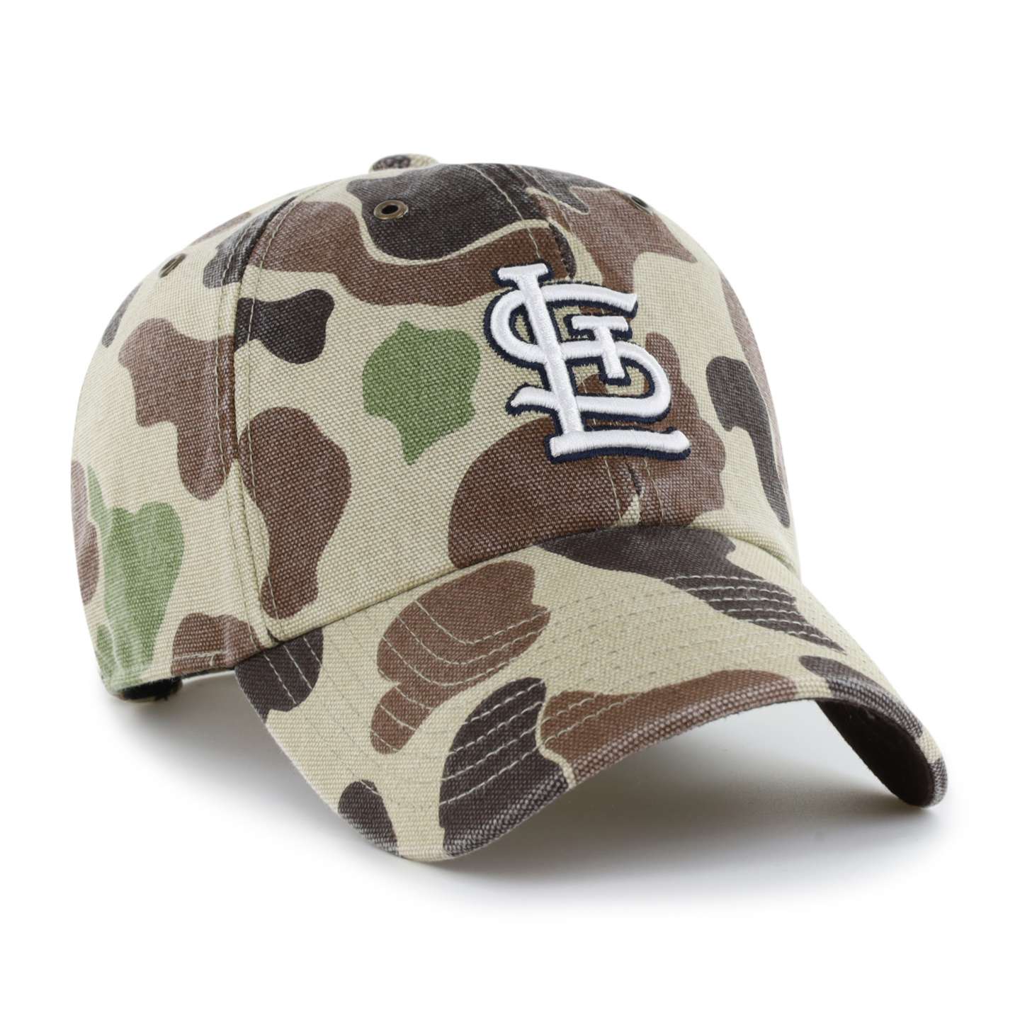 Мужская бейсболка '47 St. Louis Cardinals Camo Clean Up для Carhartt, цвет: Камуфляжный — фото 4