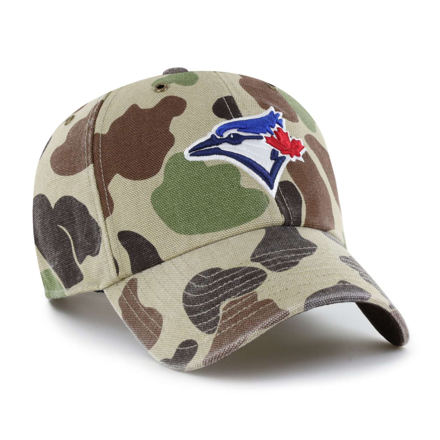 Мужская бейсболка '47 Toronto Blue Jays Camo Clean Up для Carhartt, цвет: Камуфляжный — фото 4