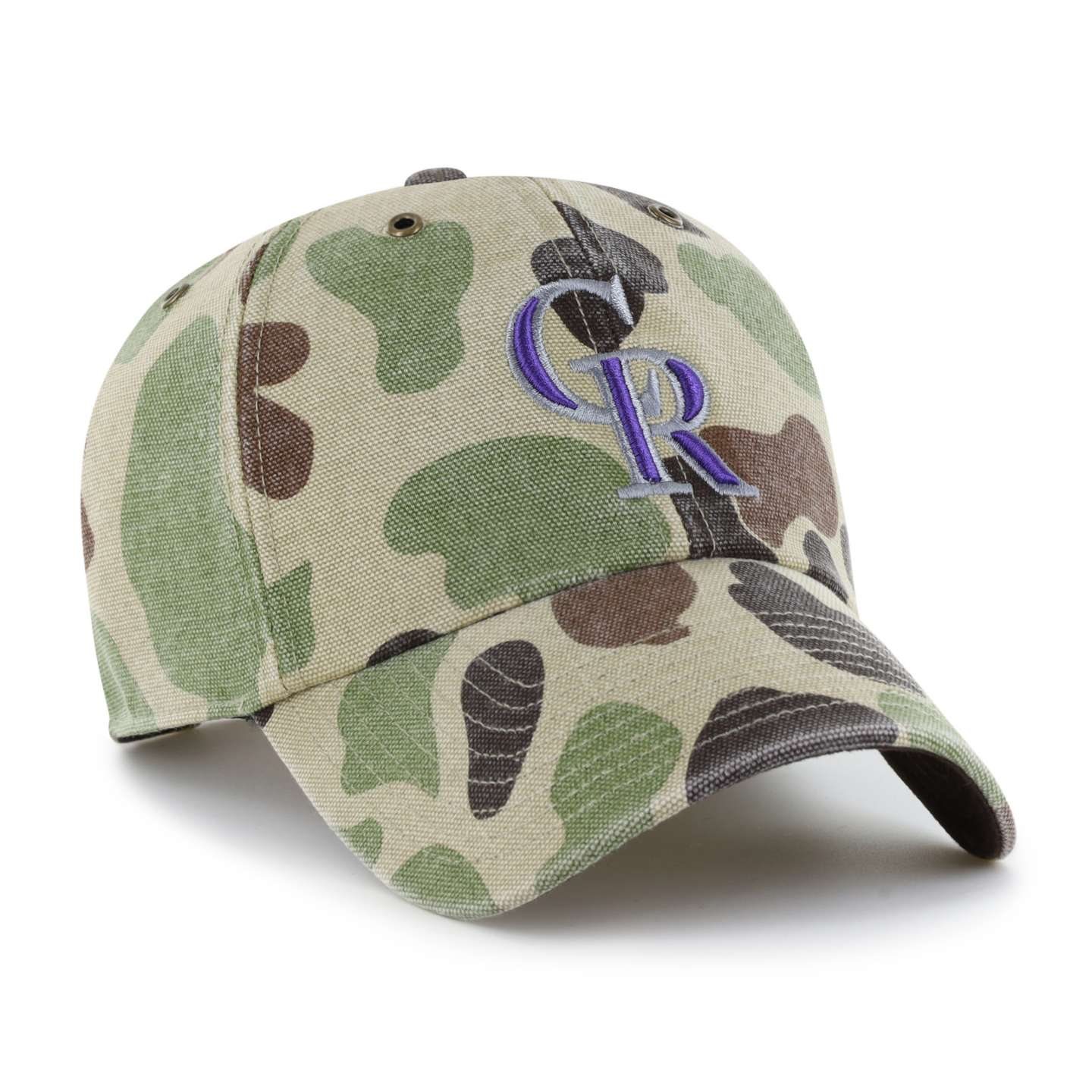 Бейсболка '47 Colorado Rockies Camo Clean Up для Carhartt, цвет: Камуфляжный — фото 4