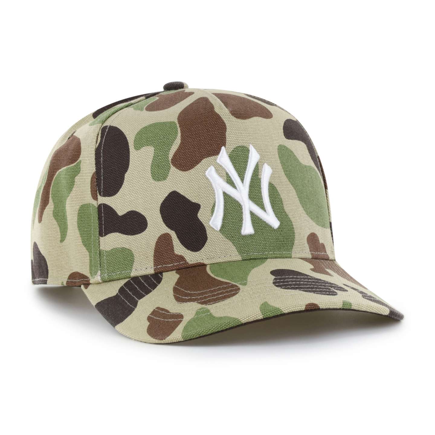Мужская бейсболка '47 New York Yankees Camo Hitch для Carhartt, цвет: Камуфляжный — фото 4