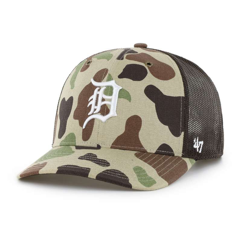 Carhartt  1972 Duck Camo Detroit Tigers '47 Camo Trucker