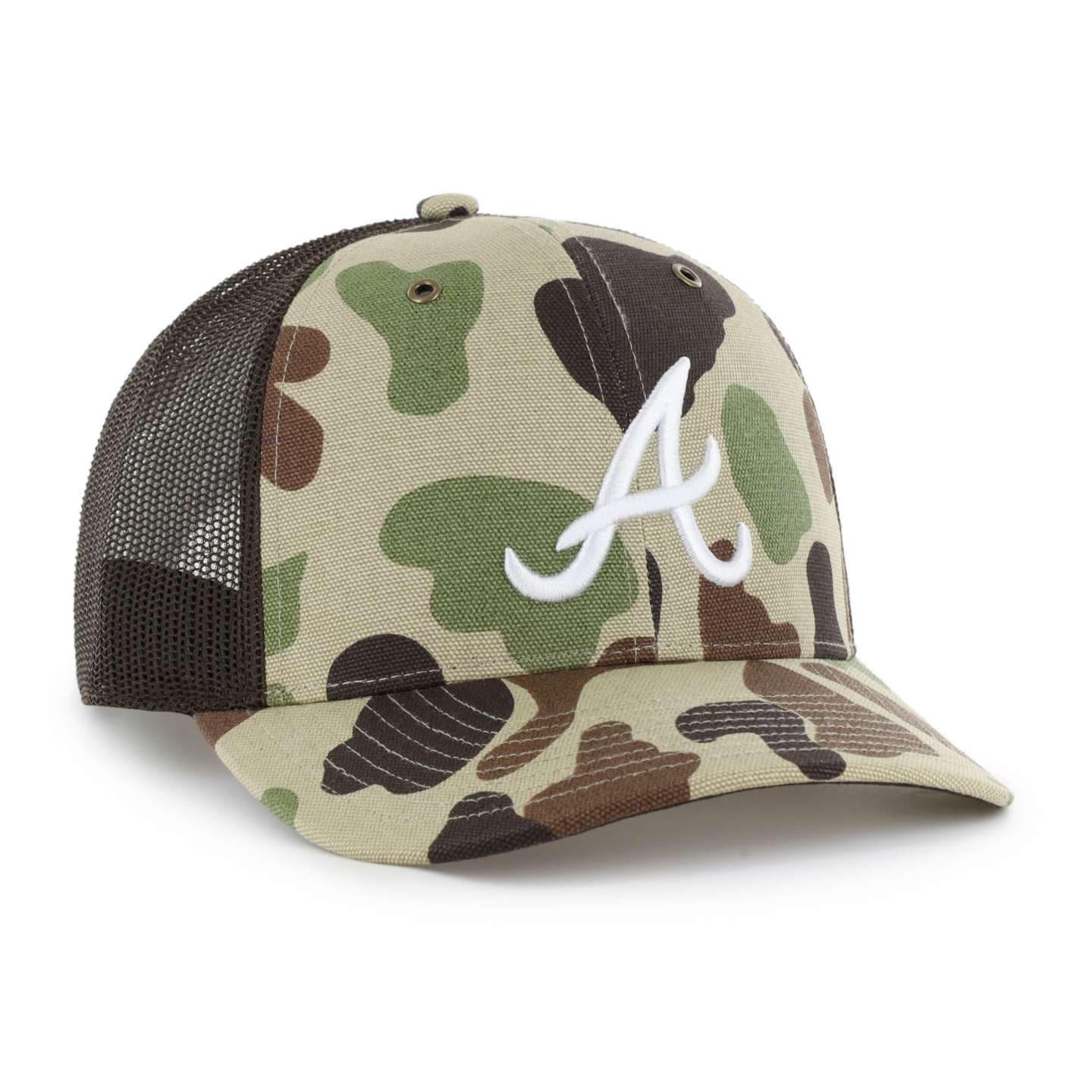Кепка-тракер '47 Atlanta Braves Camo Trucker для Carhartt, цвет: Камуфляжный — фото 4