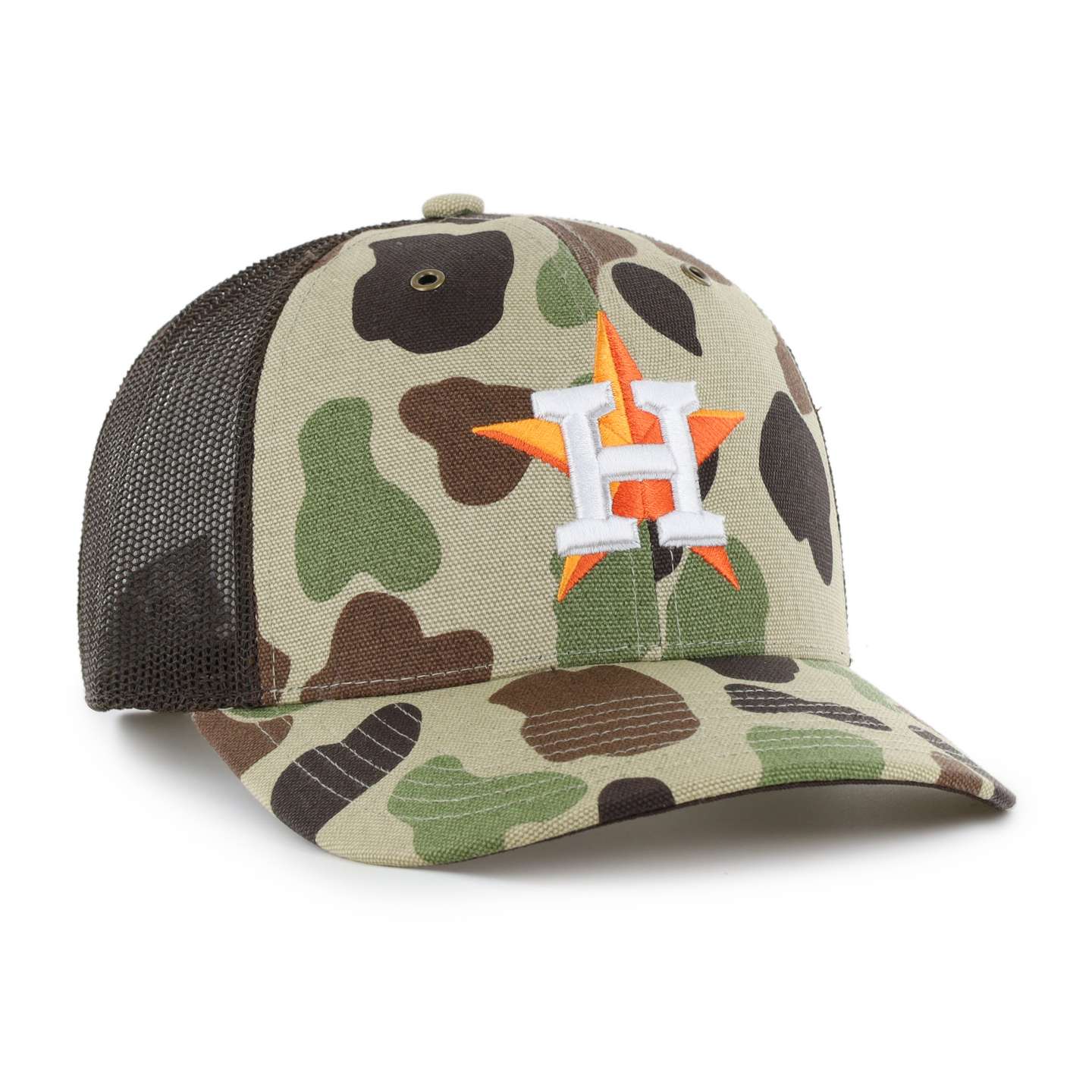 Мужская кепка-тракер '47 Houston Astros Camo Trucker для Carhartt, цвет: Камуфляжный — фото 4