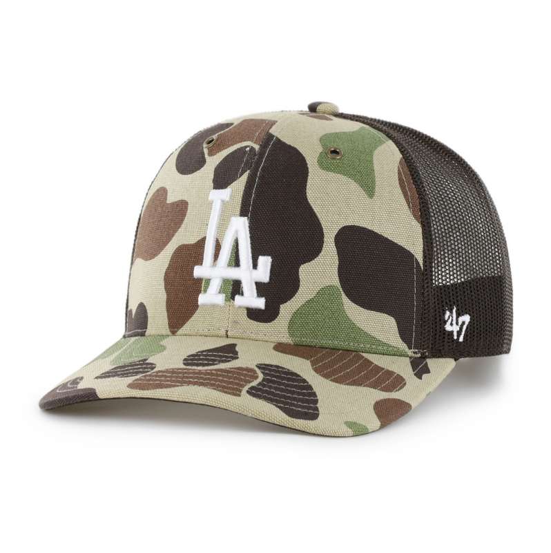 Carhartt  1972 Duck Camo Los Angeles Dodgers '47 Camo Trucker