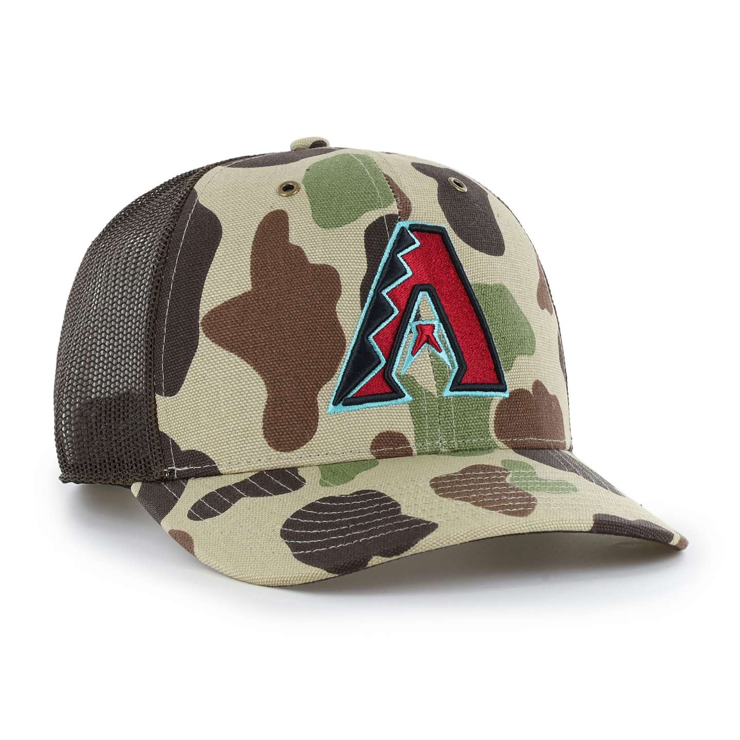 Кепка-тракер '47 Arizona Diamondbacks Camo Trucker для Carhartt, цвет: Камуфляжный — фото 4