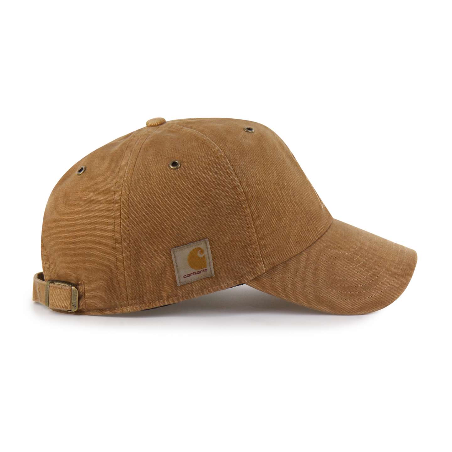 Окрашенная бейсболка '47 Atlanta Braves Clean Up для Carhartt, цвет: Коричневый — фото 5
