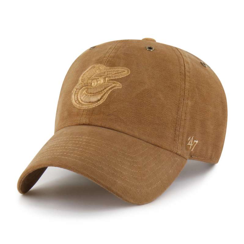 Carhartt  Worn Brown Baltimore Orioles '47 Dyed Clean Up