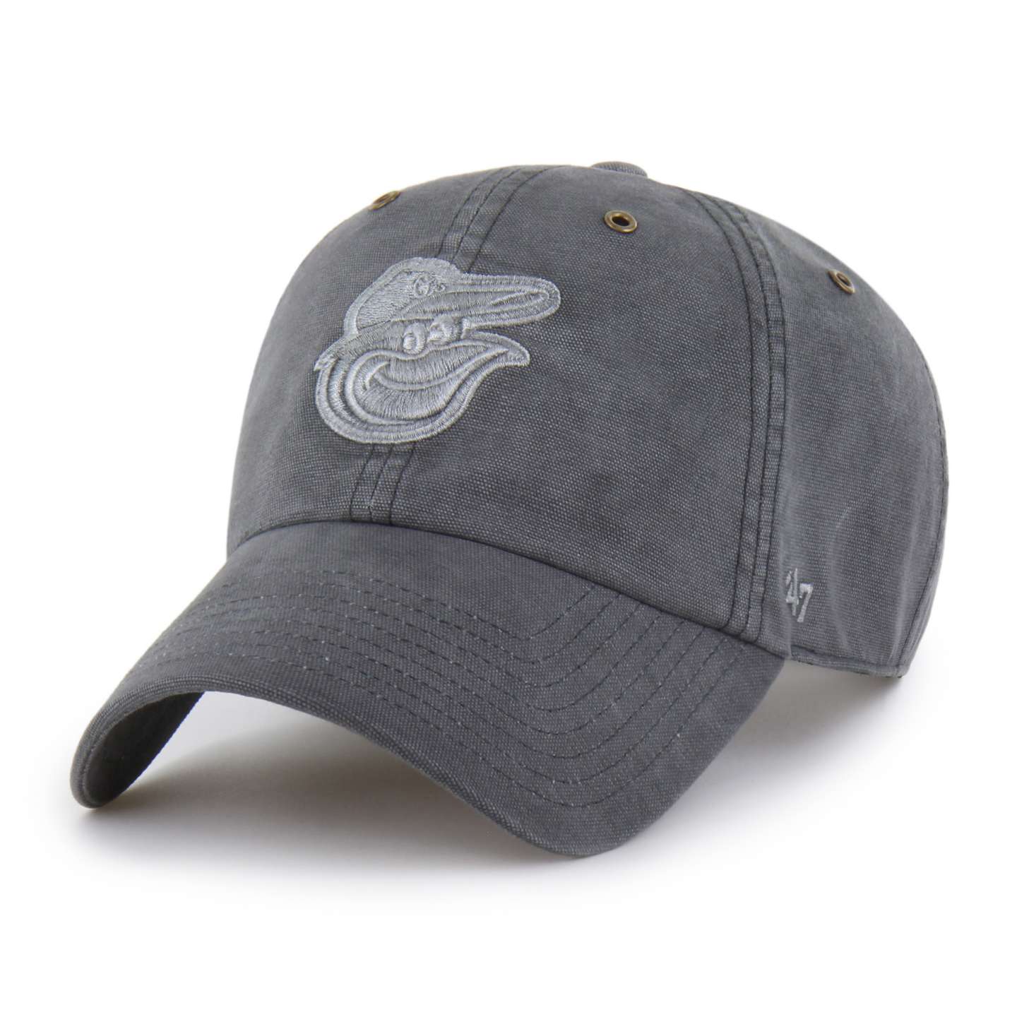 Окрашенная бейсболка '47 Baltimore Orioles Clean Up для Carhartt, цвет: Теневой — фото 1