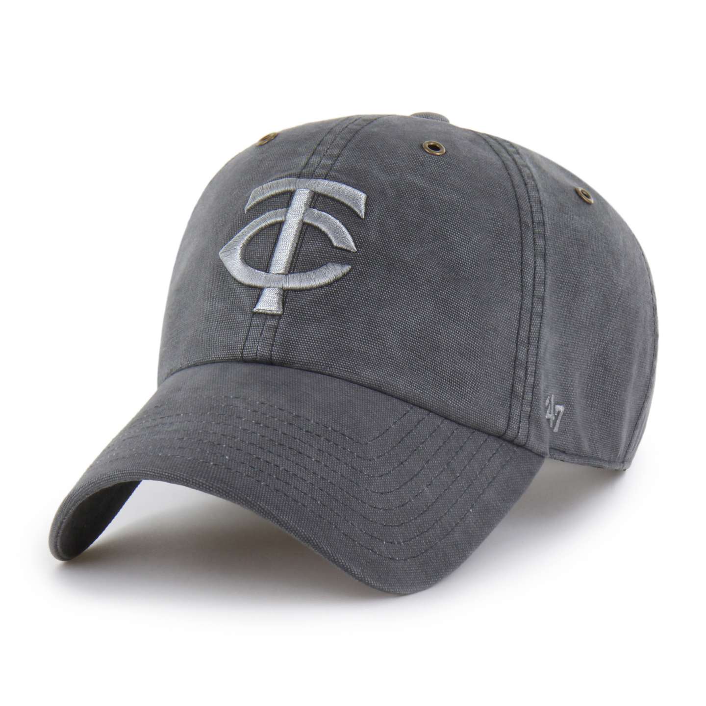Окрашенная бейсболка '47 Minnesota Twins Clean Up для Carhartt, цвет: Теневой — фото 1