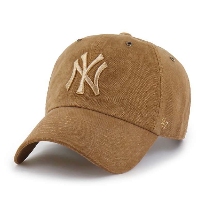 Carhartt  Worn Brown New York Yankees '47 Dyed Clean Up