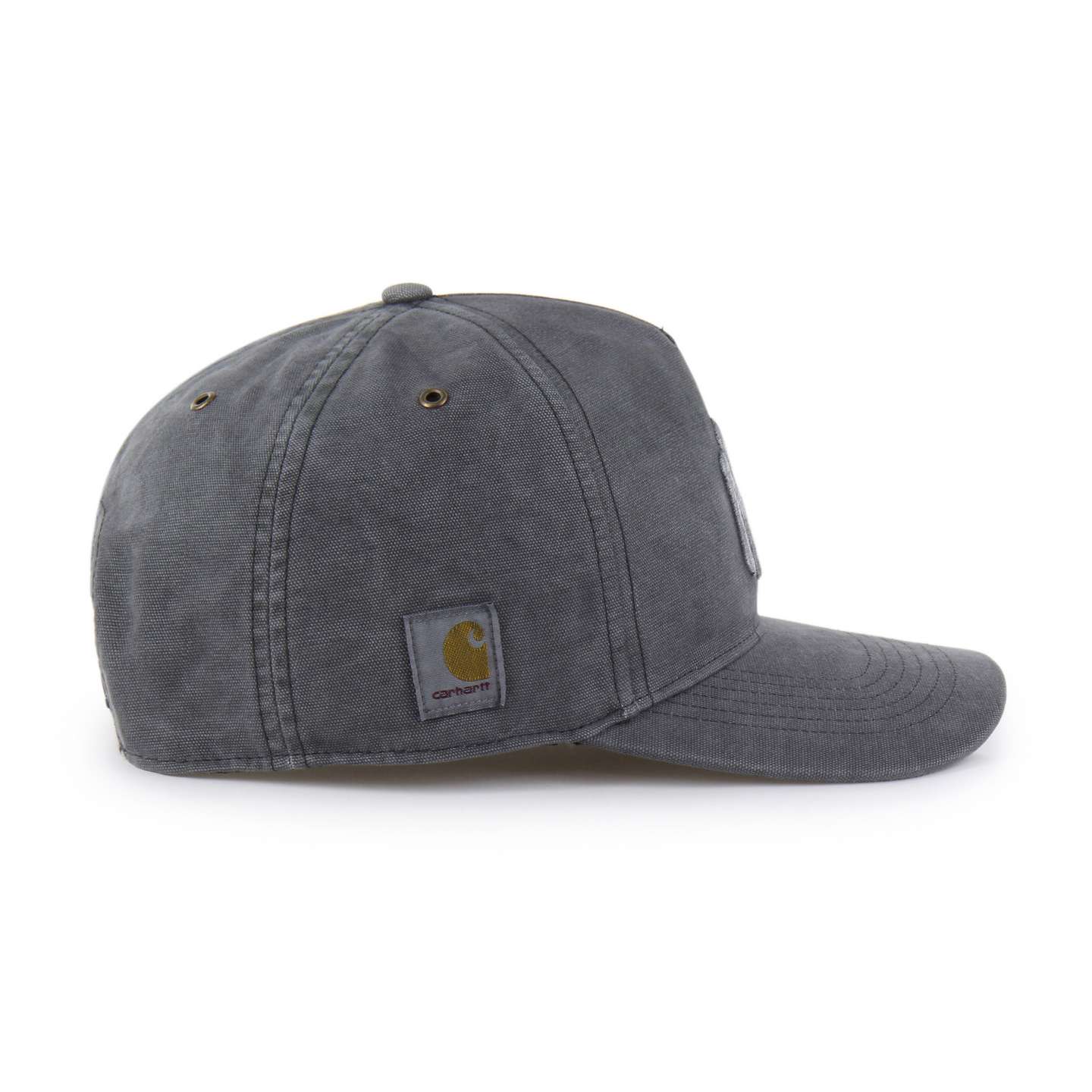 Бейсболка Carhartt New York Yankees '47 Hitch, окрашенная, свободного кроя, цвет: Теневой — фото 5