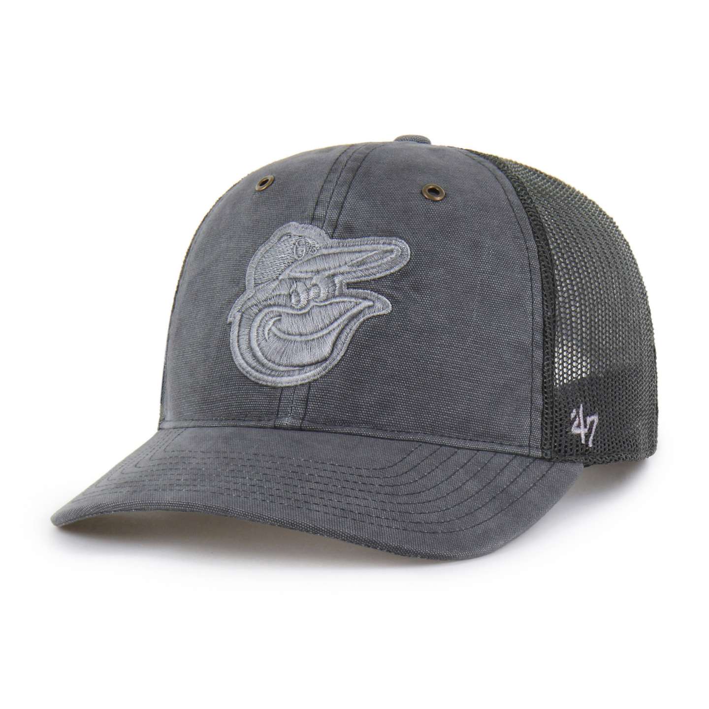 Бейсболка-тракер '47 Baltimore Orioles свободной посадки, окрашенная, для Carhartt, цвет: Теневой — фото 1
