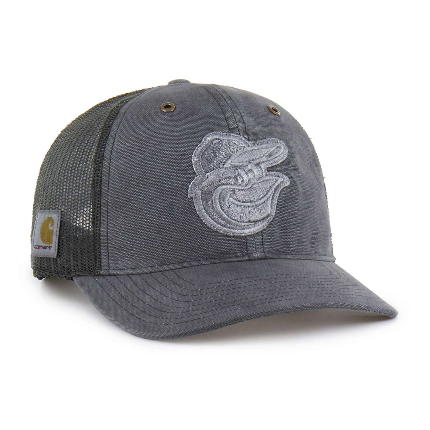 Бейсболка-тракер '47 Baltimore Orioles свободной посадки, окрашенная, для Carhartt, цвет: Теневой — фото 4