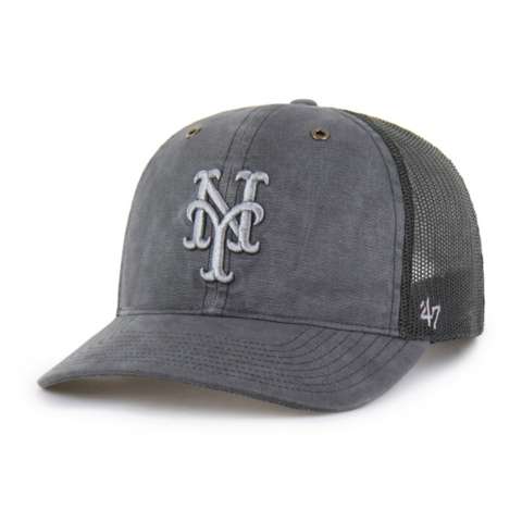 Кепка-тракер Carhartt New York Mets '47 Trucker, окрашенная, свободного кроя, цвет: Теневой