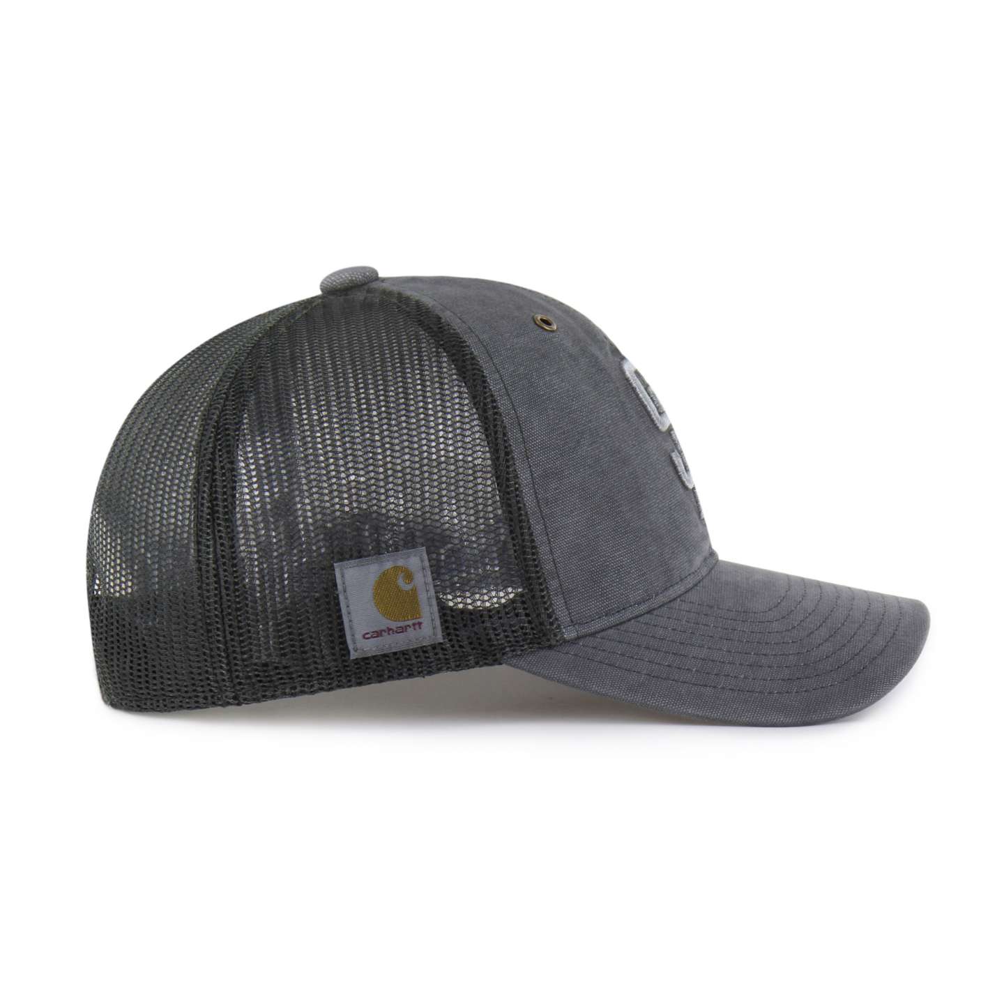 Кепка-тракер Carhartt San Diego Padres '47 Trucker, окрашенная, свободного кроя, цвет: Теневой — фото 5