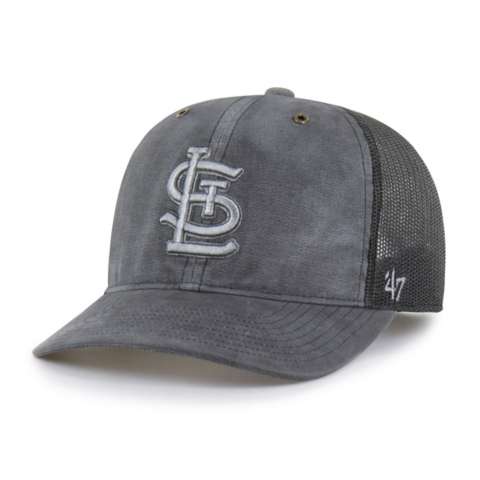 Кепка-тракер Carhartt St. Louis Cardinals '47 Trucker, окрашенная, свободного кроя, цвет: Теневой