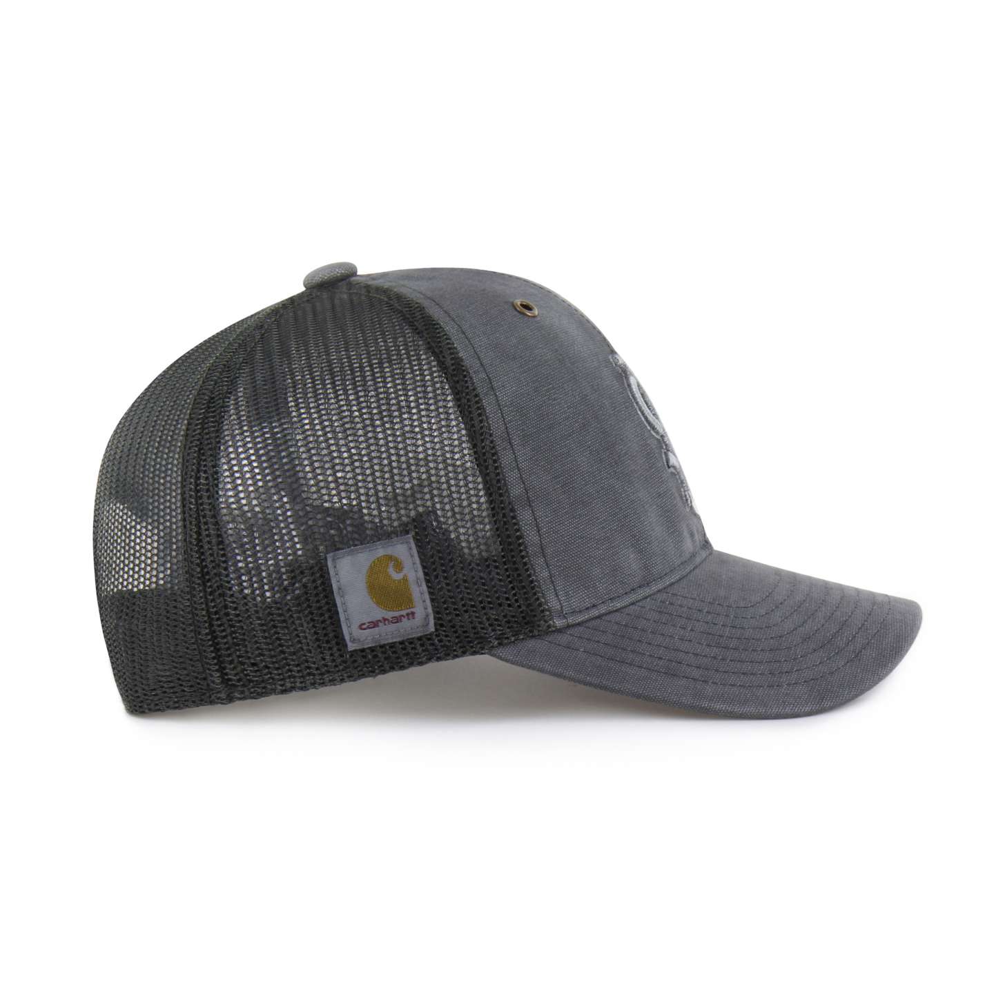 Кепка-тракер Carhartt St. Louis Cardinals '47 Trucker, окрашенная, свободного кроя, цвет: Теневой — фото 5