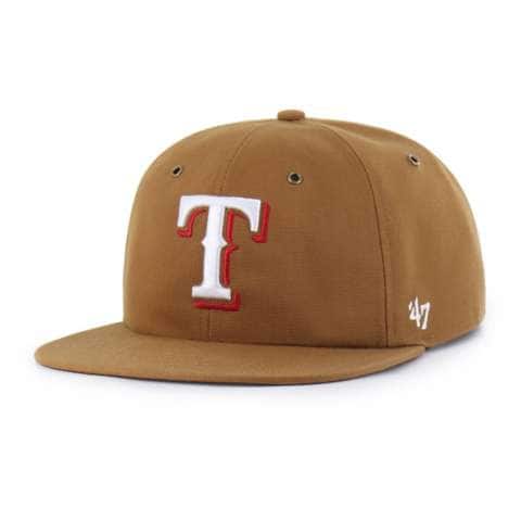 Мужские аксессуары Carhartt Texas Rangers '47 Captain Rl