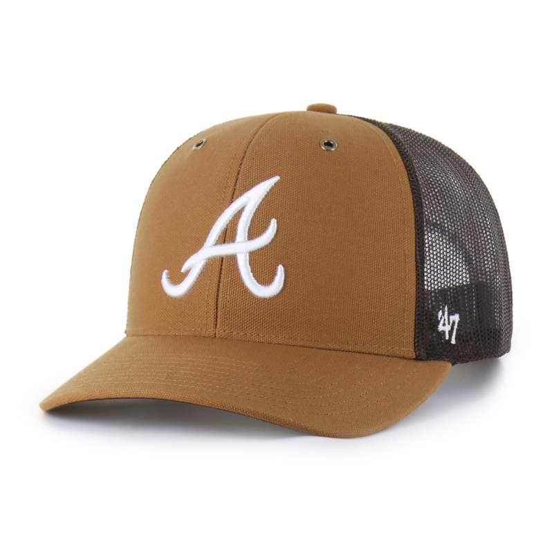 Carhartt  Carhartt Brown Atlanta Braves '47 Trucker