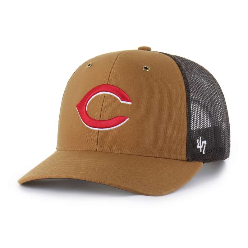Carhartt  Carhartt Brown Cincinnati Reds '47 Trucker