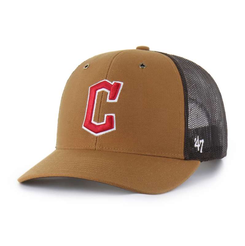 Carhartt  Carhartt Brown Cleveland Guardians '47 Trucker
