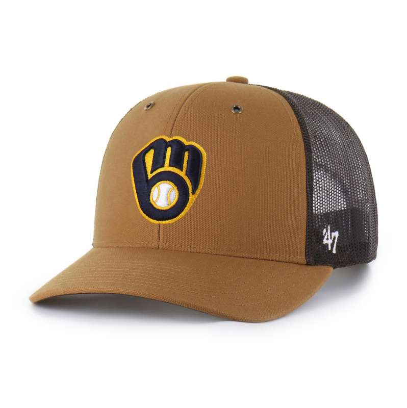 Carhartt  Carhartt Brown Milwaukee Brewers '47 Trucker