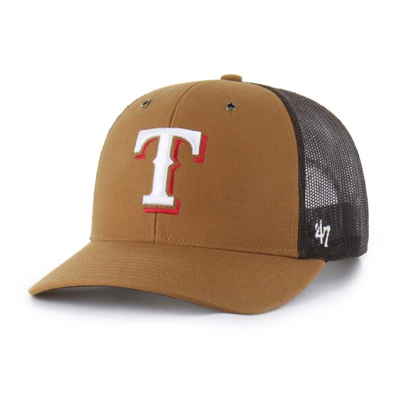 Carhartt  Carhartt Brown Texas Rangers '47 Trucker