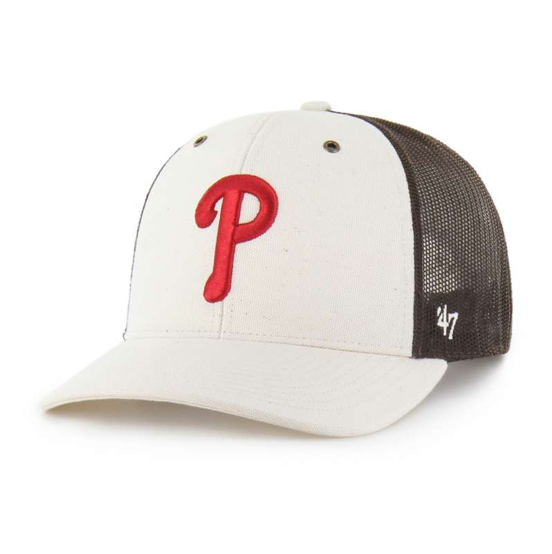 Carhartt  Natural Philadelphia Phillies '47 Undyed Trucker