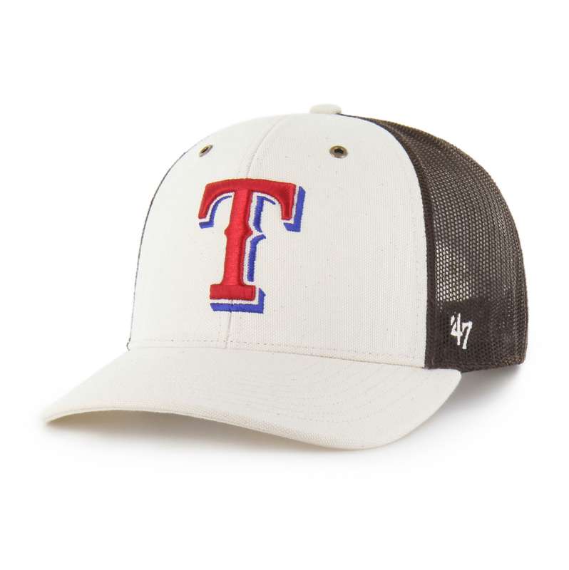Carhartt  Natural Texas Rangers '47 Undyed Trucker