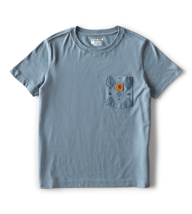 IRVINE RELAXED BETHANY YELLOWTAIL T-SHIRT (IRON BLUE)
