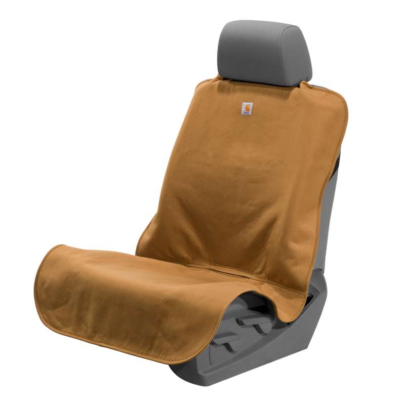 Carhartt  Carhartt Brown Quick Fit Nylon Duck Bucket Seat Cover