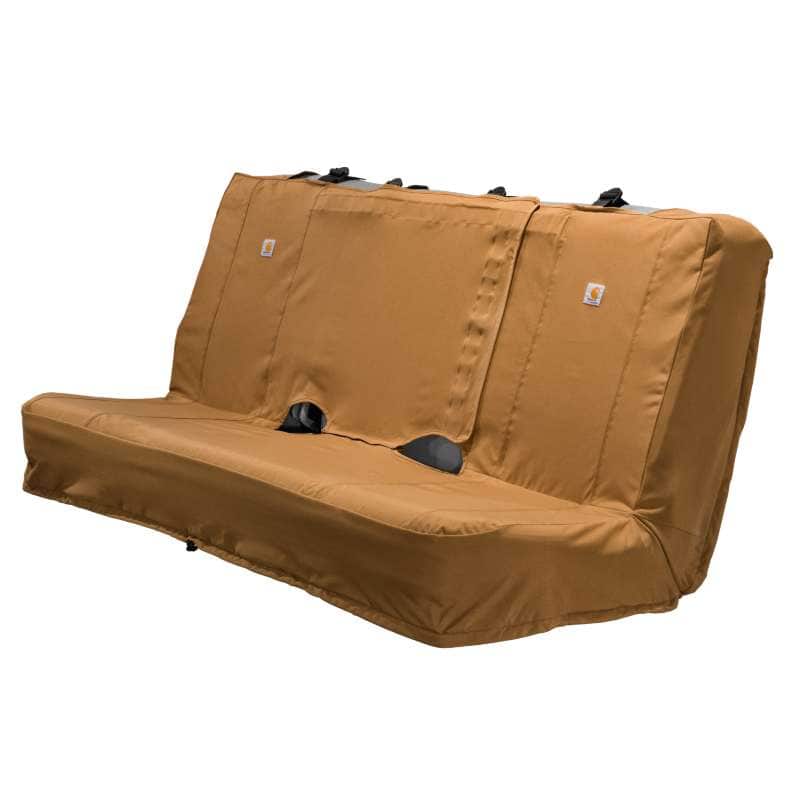 Carhartt  Carhartt Brown Universal Fitted Nylon Duck Full-Size Bench Seat Cover
