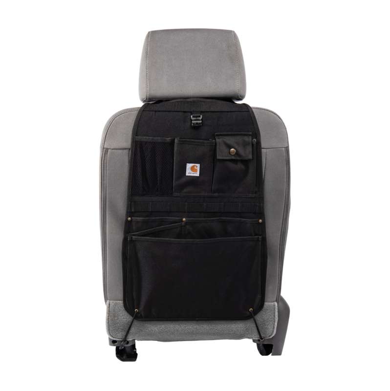 Carhartt  Black Universal Nylon Duck Seat Organizer