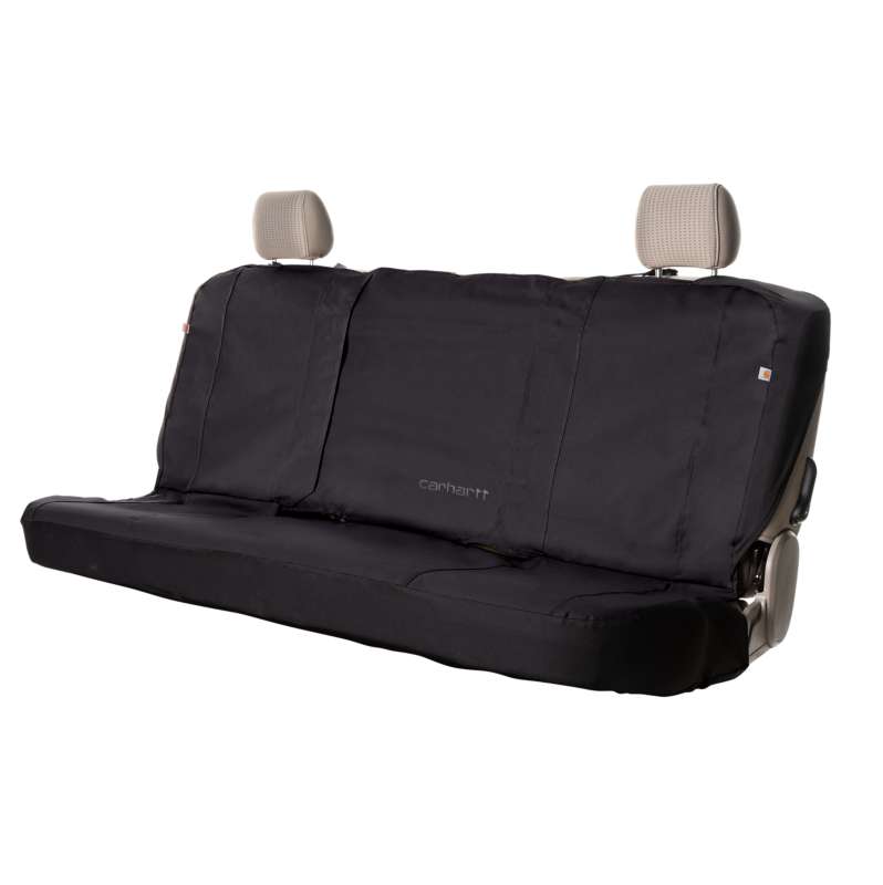 Carhartt  Black Universal Fitted Nylon Duck Full-Size Rear Bench Seat Cover