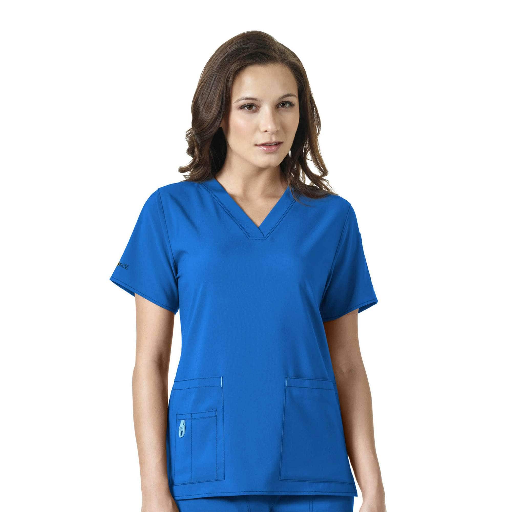 Additional thumbnail 1 of Women's Force Cross-Flex V-Neck Scrub Top