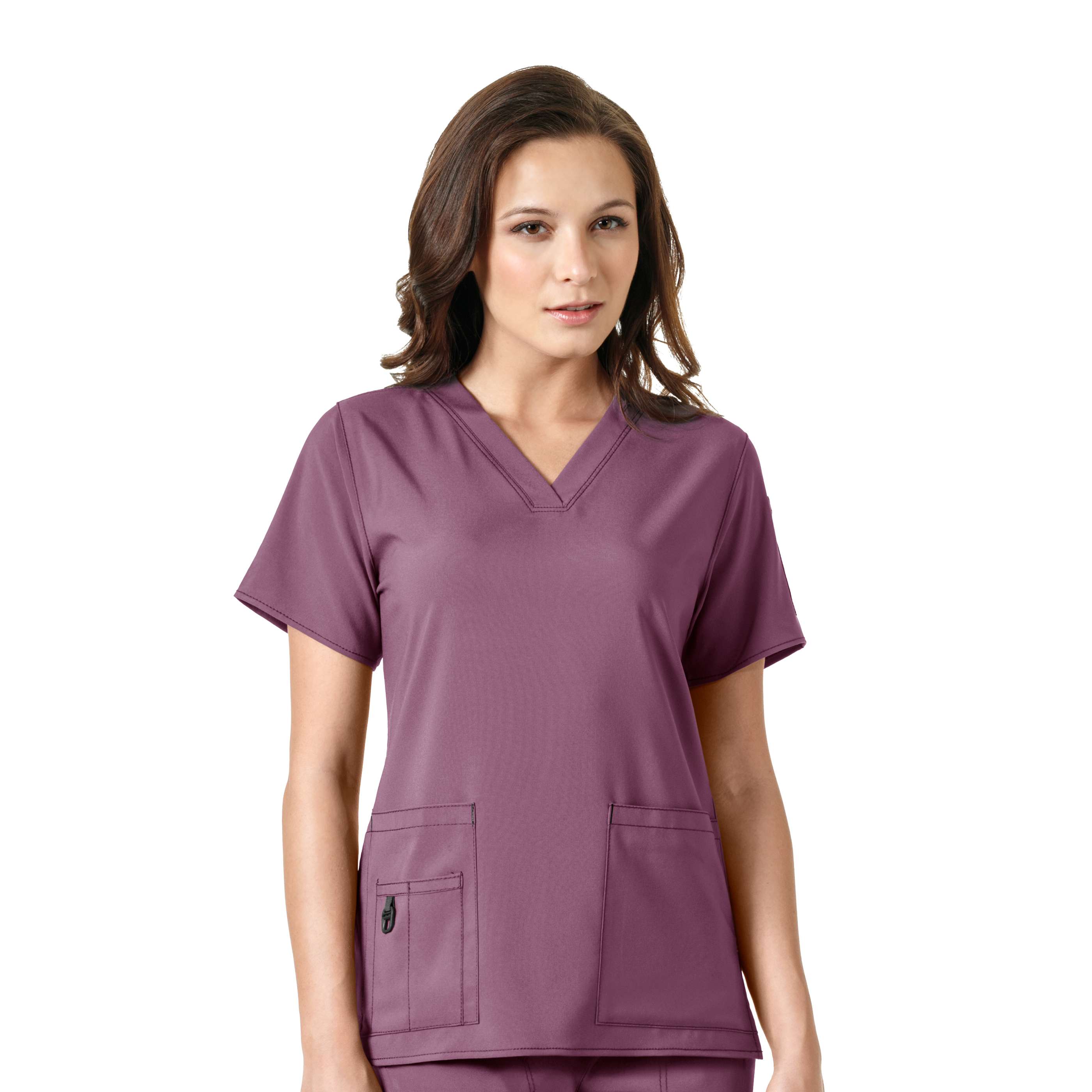 Women's Force Cross-Flex V-Neck Scrub Top | Amethyst | Carhartt