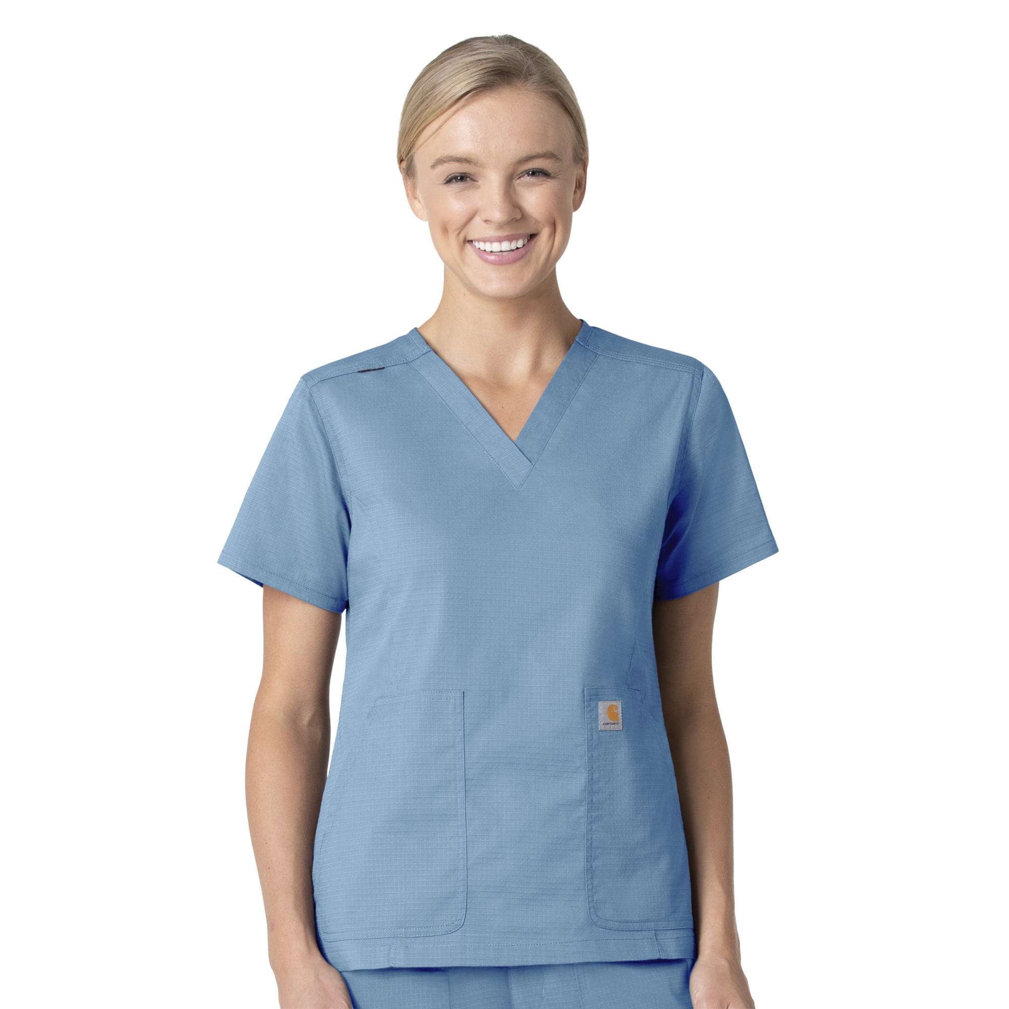 Additional thumbnail 1 of Women's Rugged Flex® Ripstop  V-Neck Scrub Top