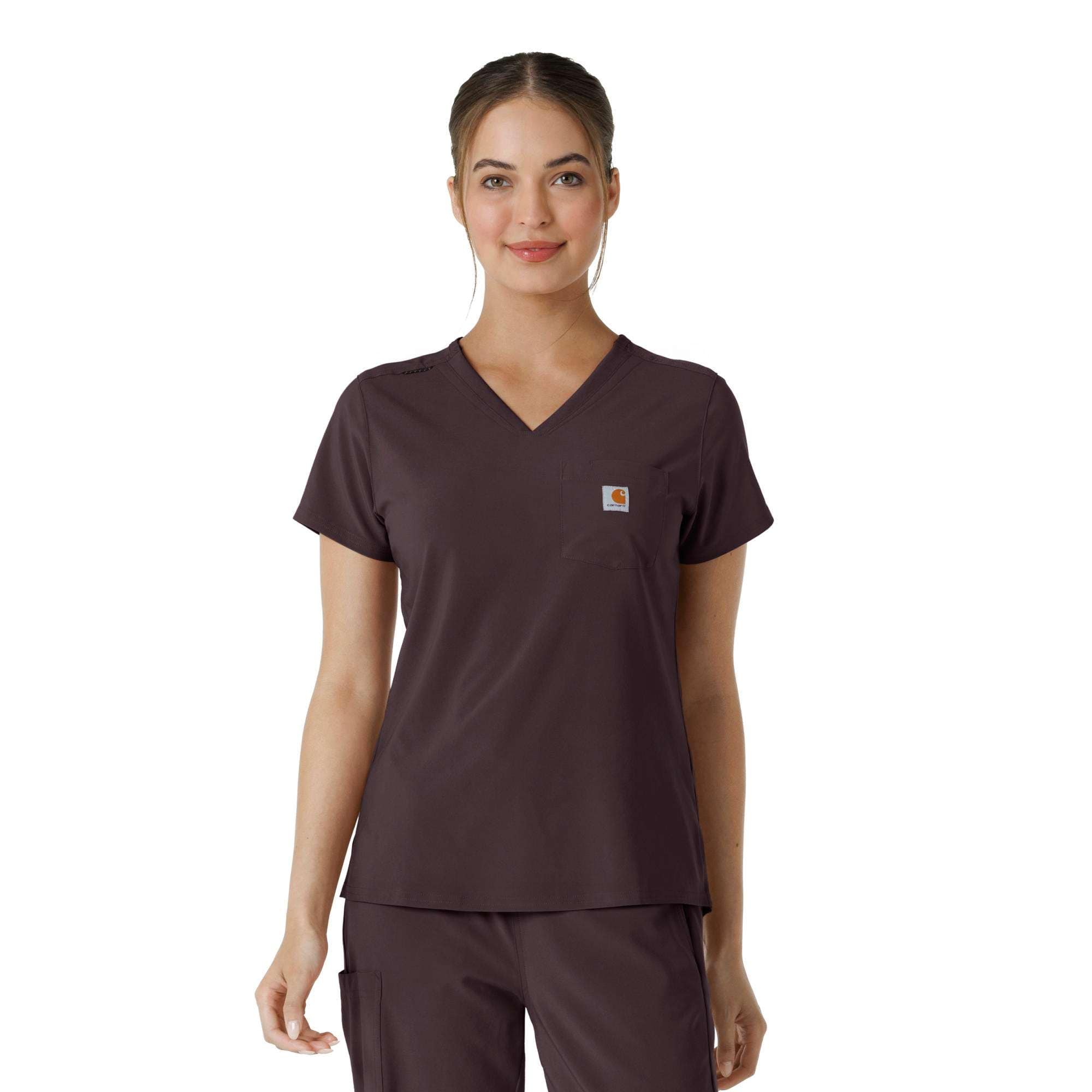 Additional thumbnail 1 of Women's Force Cross-Flex  Tuck-In Scrub Top