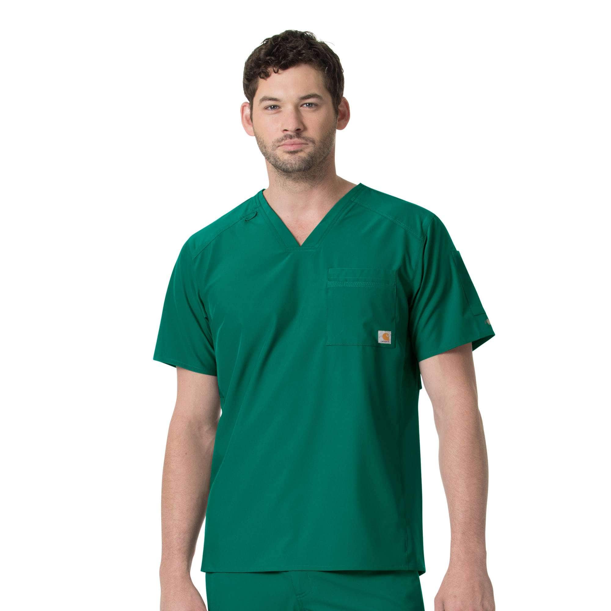 Additional thumbnail 1 of Force Liberty Twill Chest Pocket Scrub Top