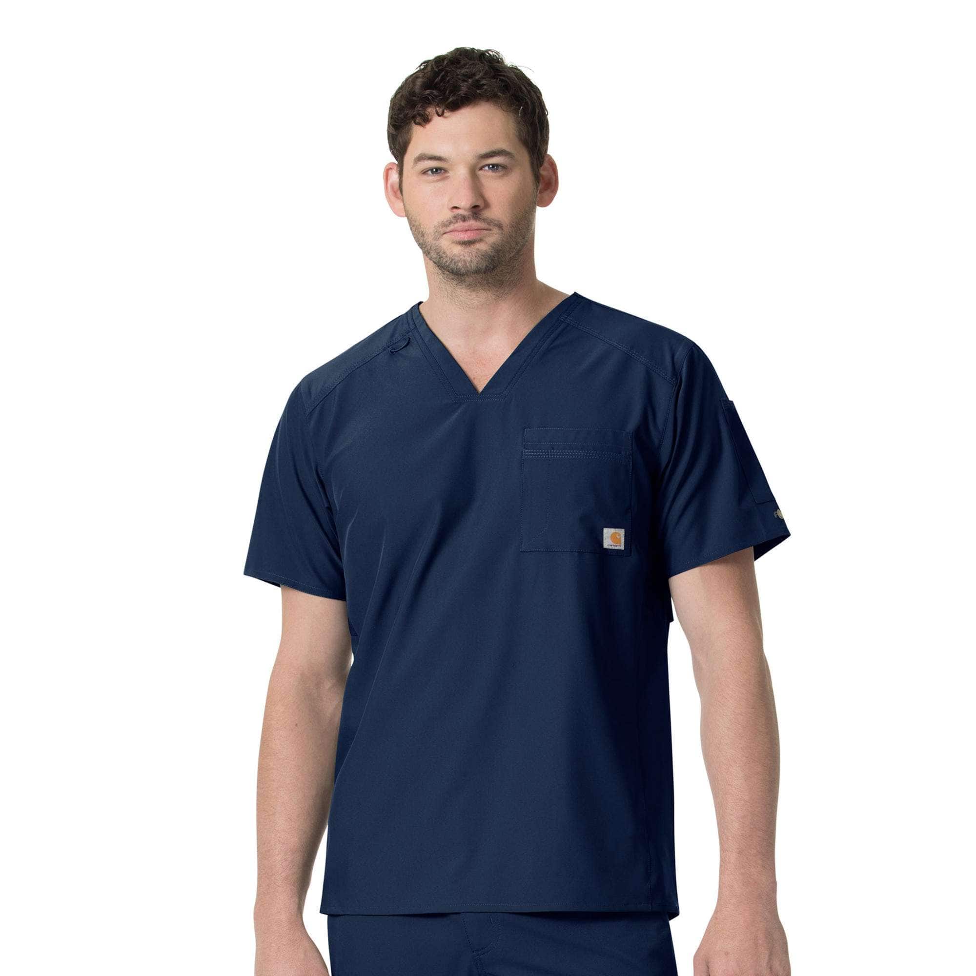 Additional thumbnail 1 of Force Liberty Twill Chest Pocket Scrub Top